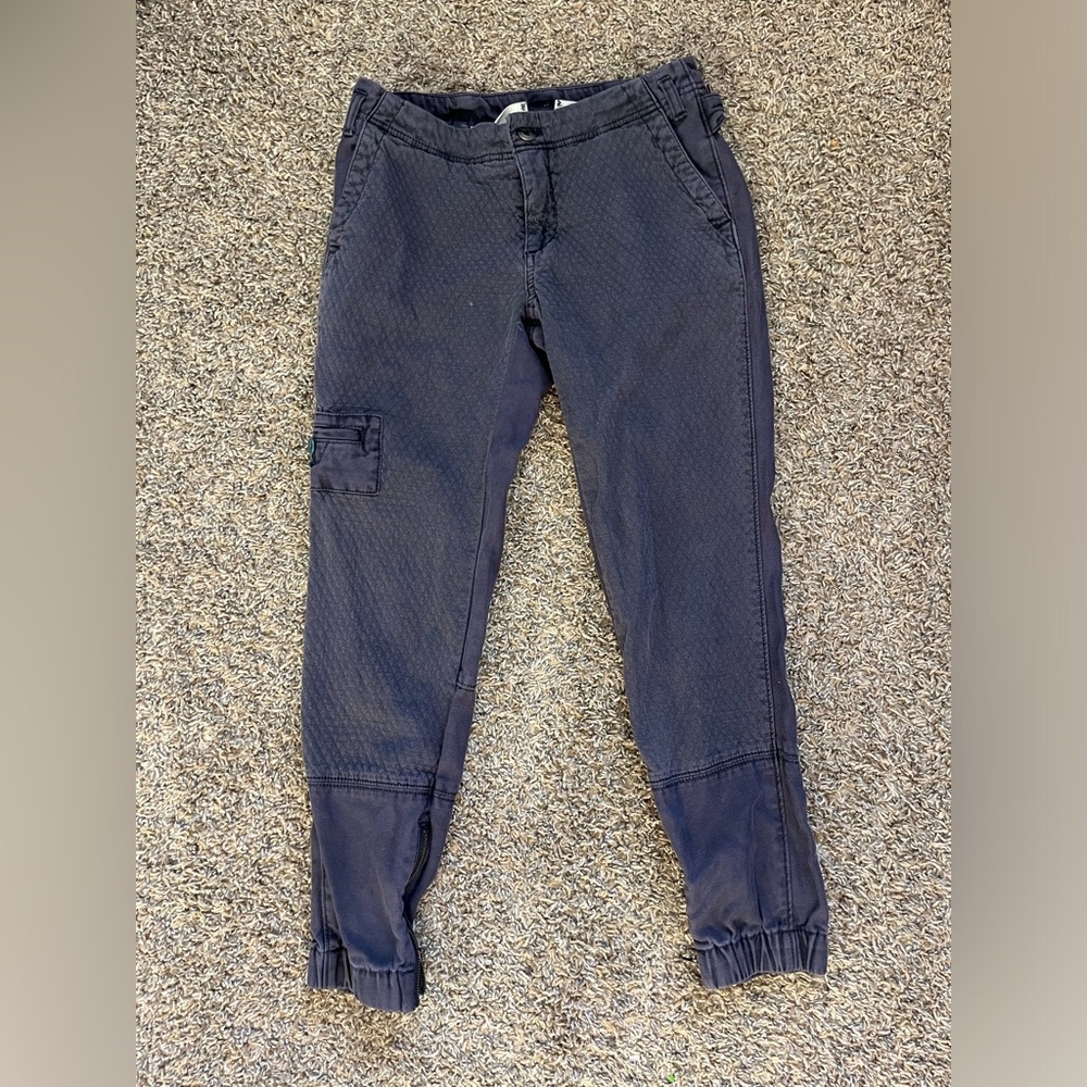 HEI HEI Anthropologie Women's Cropped Chino Pants Cotton Blend Size 24 PETITE